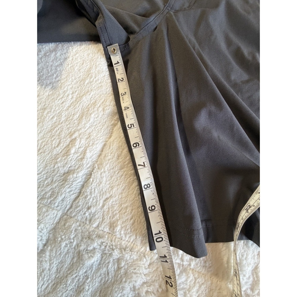 Lululemon Charcoal Grey Shorts Five Pockets Stretch Comfortable 32 Inseam 10" - Picture 6 of 6